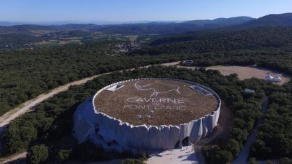 Ardeche caverne pont darc juillet 2016